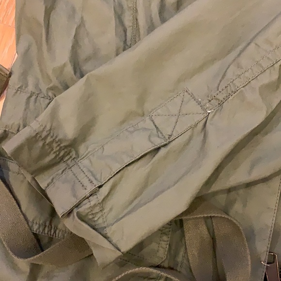 J Crew army green hooded jacket - Picture 8 of 8